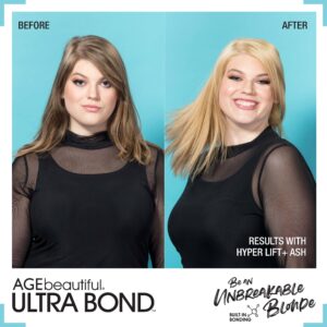 ULTRA BOND™ Hyper-Lift Blonde Lifts & Tones – ASH to Neutralize unwanted Gold Tones – 2 oz