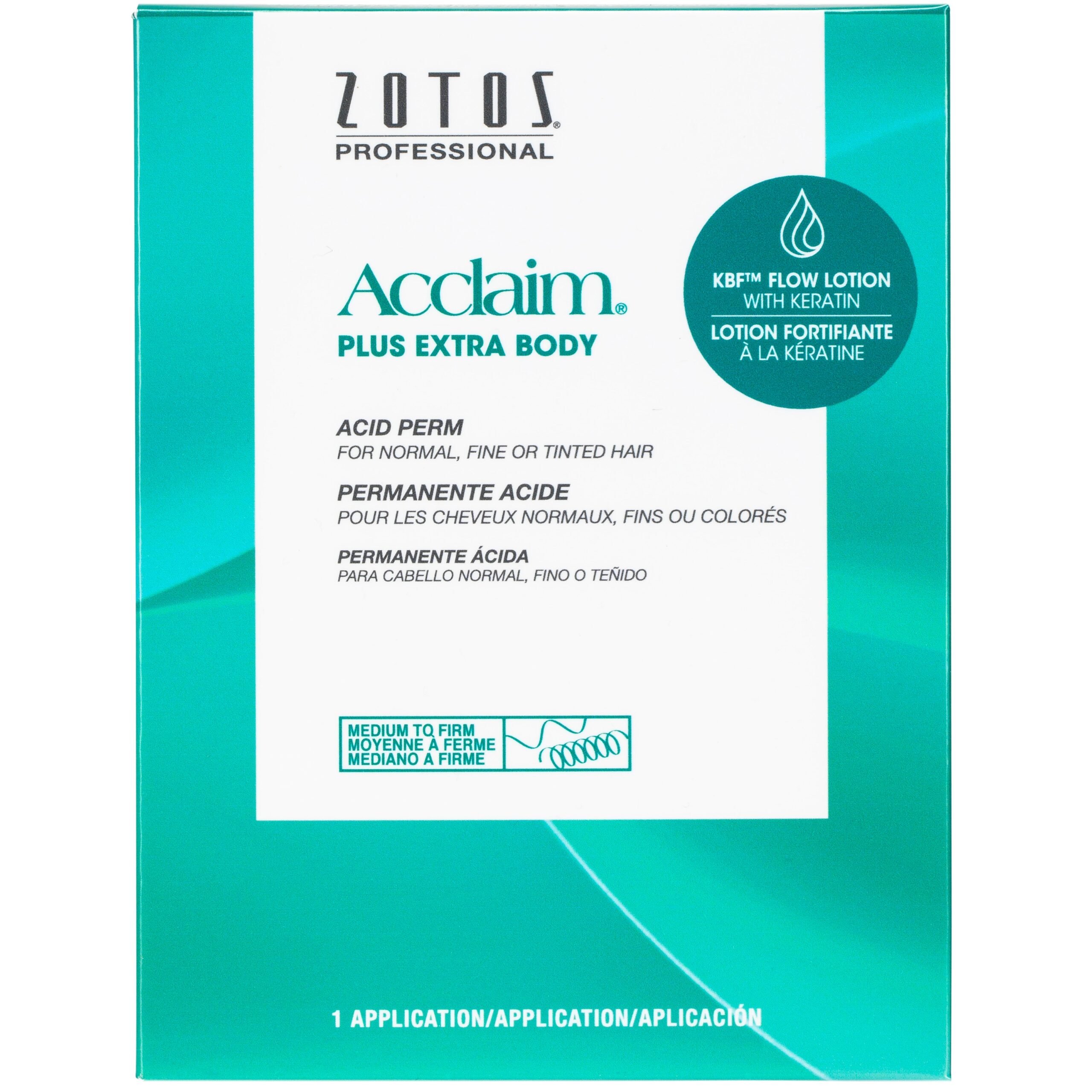 Acclaim Plus Extra Body Acid Perm.